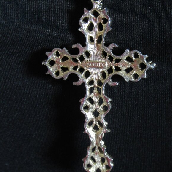 Large Cross Avon Pendant AS IS - Picture 2 of 10